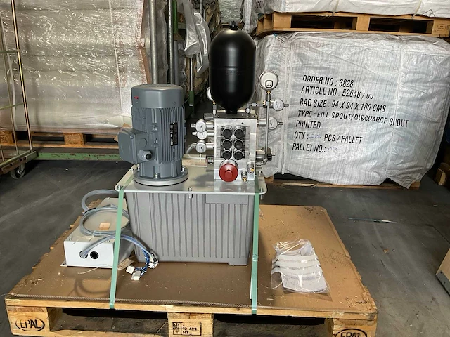 2022 hydrac mf 300 hydrauliek aggregaat module - afbeelding 13 van  19