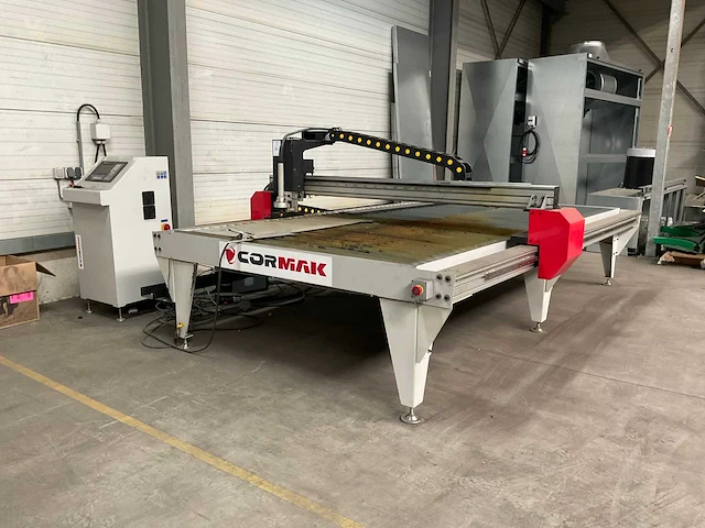 2022 hypertherm / cormak pw1530 wbt plasmasnijmachine - afbeelding 1 van  9