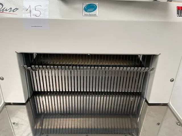 2022 jac duro beh 450/12 broodsnijmachine - afbeelding 5 van  9
