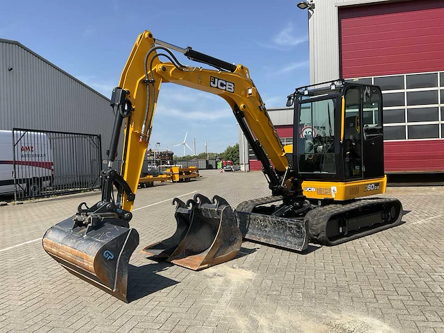 2022 jcb 60c-2 midigraafmachine - afbeelding 1 van  26
