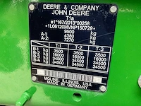2022 john deere 6120m vierwielaangedreven landbouwtractor - afbeelding 14 van  34