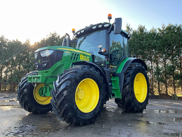 2022 john deere 6130 r premium edition vierwielaangedreven landbouwtractor - afbeelding 1 van  37