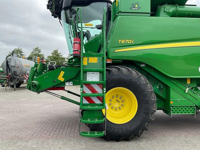 2022 john deere t670i maaidorser, 6-schudder - afbeelding 10 van  33