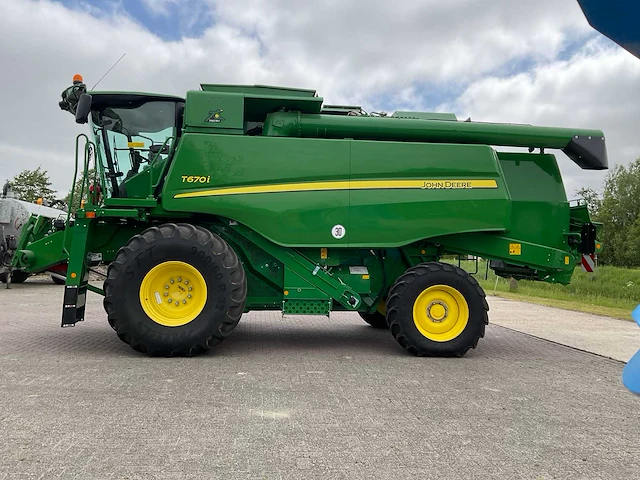 2022 john deere t670i maaidorser, 6-schudder - afbeelding 30 van  33