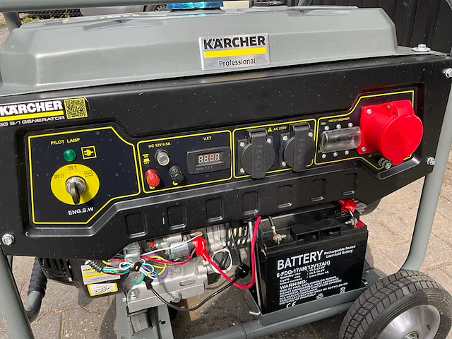 2022 karcher pgg 8/3 stroomgenerator - afbeelding 9 van  10