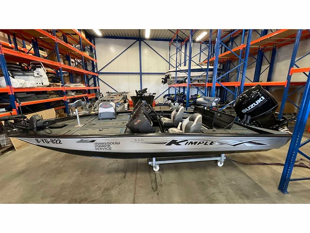 2022 kimple bassboat k195 consoleboot en visboot - afbeelding 4 van  11