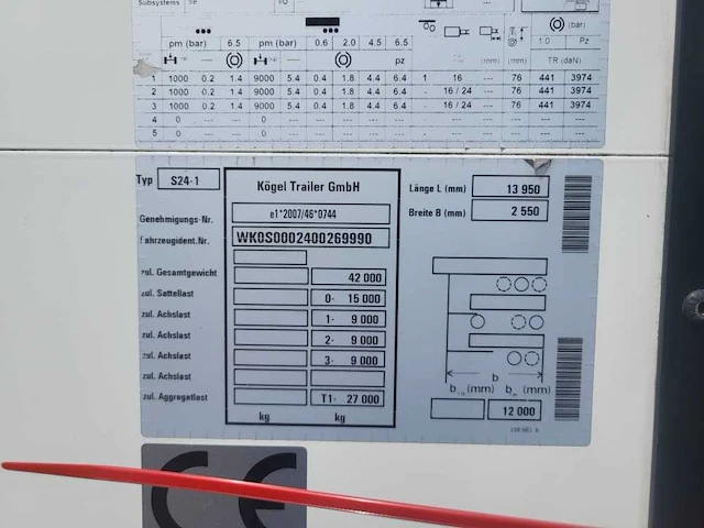 2022 koegel skh24 trailer - afbeelding 8 van  16