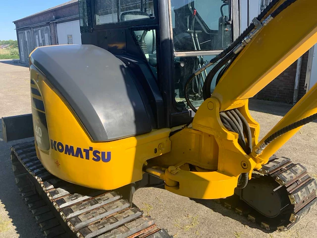 2022 komatsu pc40mr-3 rupsgraafmachine - afbeelding 5 van  32