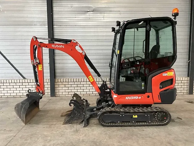2022 kubota - kx019-4 - minigraafmachine - afbeelding 12 van  40