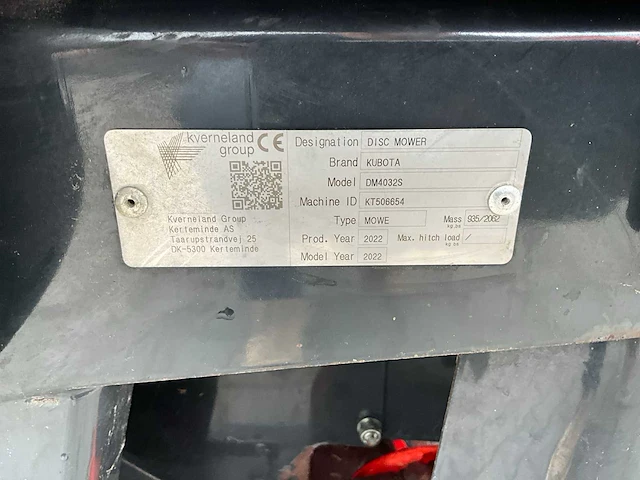 2022 kubota dm40325s frontmaaier - afbeelding 13 van  20