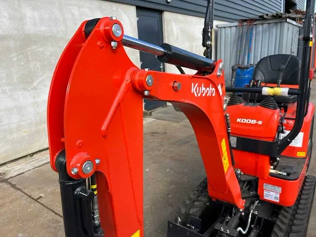 2022 kubota k008-5 minigraafmachine - afbeelding 11 van  23