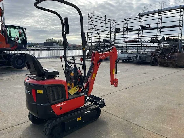 2022 kubota k008-5 minigraafmachine - afbeelding 5 van  23