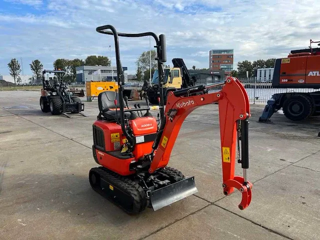 2022 kubota k008-5 minigraafmachine - afbeelding 6 van  23