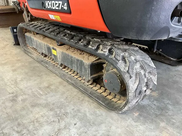 2022 kubota kx027-4 hi - minigraafmachine - afbeelding 2 van  36