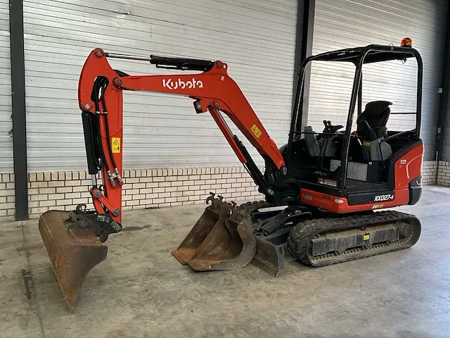 2022 kubota kx027-4 hi - minigraafmachine - afbeelding 1 van  36