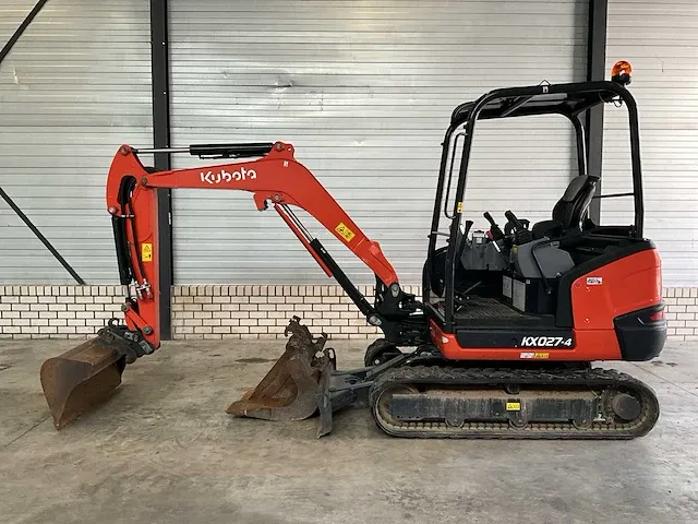2022 kubota kx027-4 hi - minigraafmachine - afbeelding 12 van  36