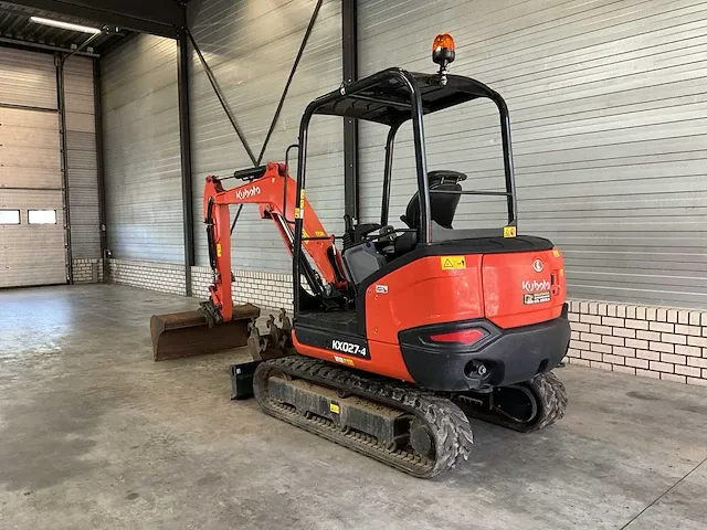 2022 kubota kx027-4 hi - minigraafmachine - afbeelding 23 van  36