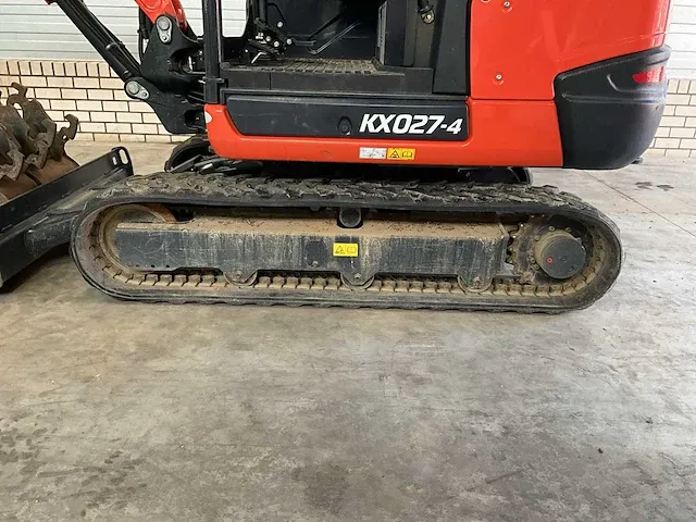 2022 kubota kx027-4 hi - minigraafmachine - afbeelding 36 van  36