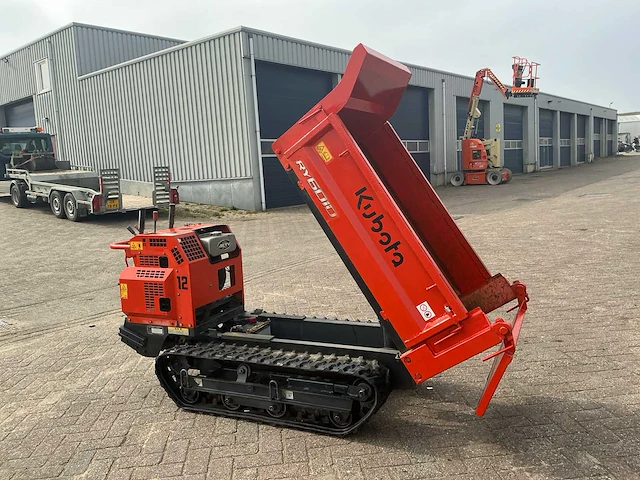 2022 kubota ry 601d dumper - afbeelding 5 van  18