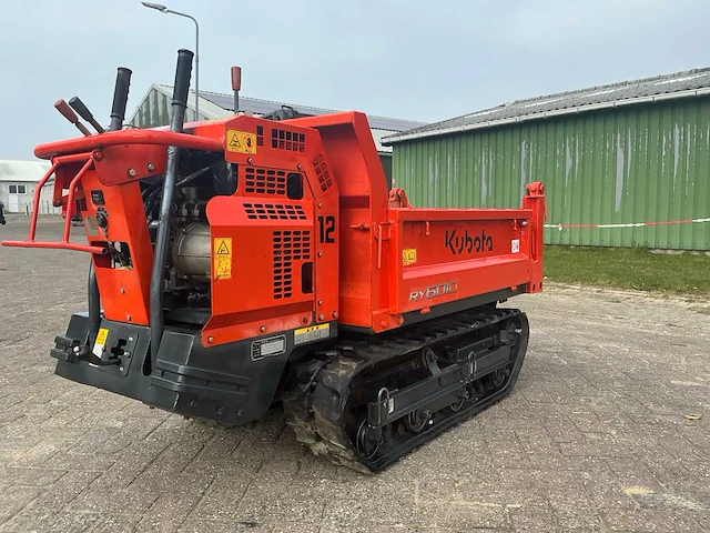 2022 kubota ry 601d dumper - afbeelding 13 van  18