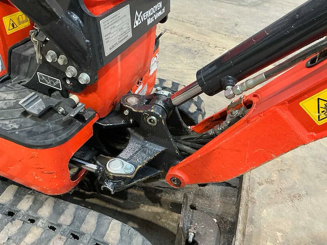 2022 kubota u10-5 minigraafmachine - afbeelding 11 van  23