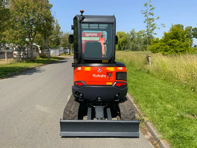 2022 kubota u27-4 minigraafmachine (700 uur) - afbeelding 11 van  46
