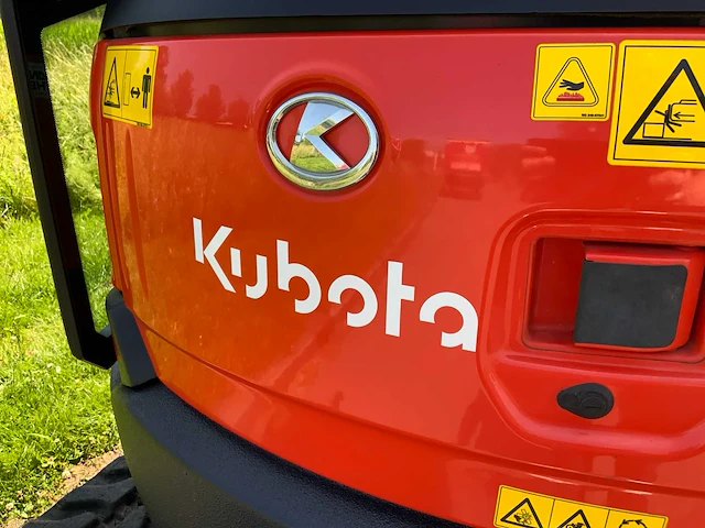 2022 kubota u27-4 minigraafmachine (700 uur) - afbeelding 12 van  46