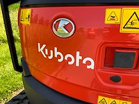 2022 kubota u27-4 minigraafmachine (700 uur) - afbeelding 12 van  46