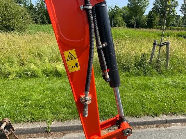 2022 kubota u27-4 minigraafmachine (700 uur) - afbeelding 24 van  46