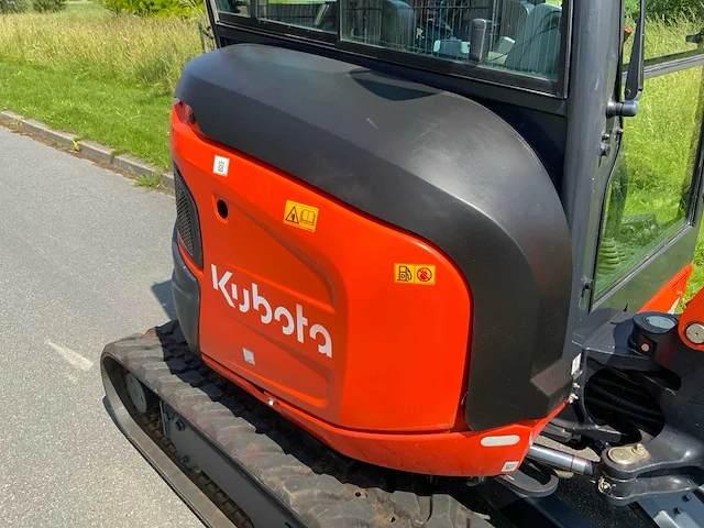 2022 kubota u27-4 minigraafmachine (700 uur) - afbeelding 27 van  46