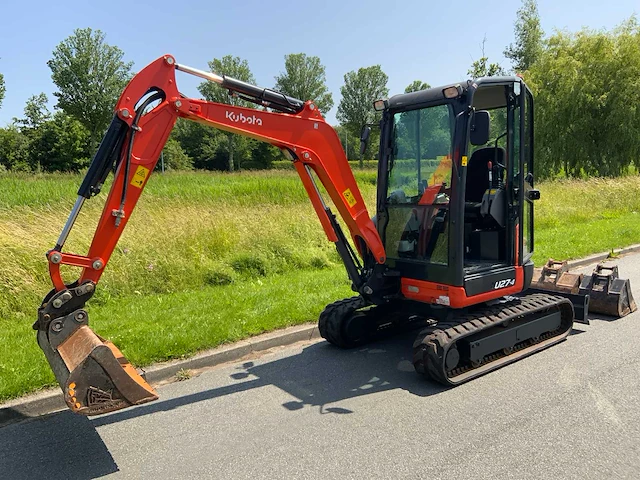 2022 kubota u27-4 minigraafmachine (700 uur) - afbeelding 2 van  46