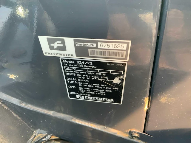 2022 kubota u27-4 minigraafmachine (700 uur) - afbeelding 38 van  46