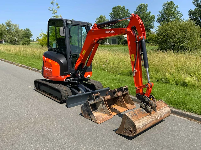 2022 kubota u27-4 minigraafmachine (700 uur) - afbeelding 3 van  46