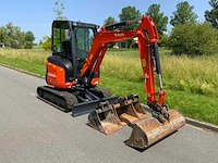 2022 kubota u27-4 minigraafmachine (700 uur) - afbeelding 3 van  46