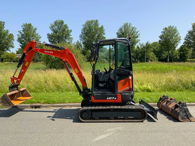 2022 kubota u27-4 minigraafmachine (700 uur) - afbeelding 5 van  46