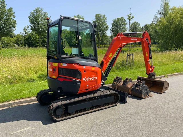 2022 kubota u27-4 minigraafmachine (700 uur) - afbeelding 7 van  46