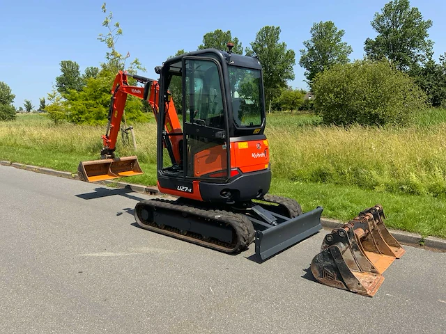 2022 kubota u27-4 minigraafmachine (700 uur) - afbeelding 9 van  46