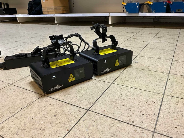 2022 laserworld el-400rgb mk2 lasers (2x) - afbeelding 2 van  7
