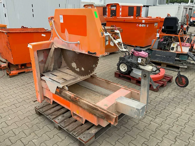 2022 lissmac dts 1000v steenzaagmachine / bloksteenzaagmachine - afbeelding 2 van  10