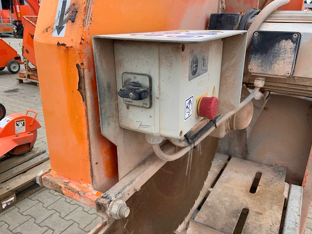 2022 lissmac dts 1000v steenzaagmachine / bloksteenzaagmachine - afbeelding 8 van  10