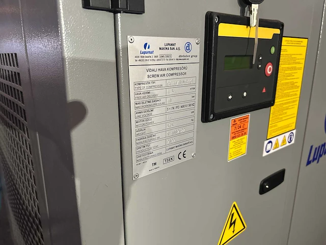 2022 lupamat lkv 11/10 mitk-ct schroefcompressor - afbeelding 7 van  9