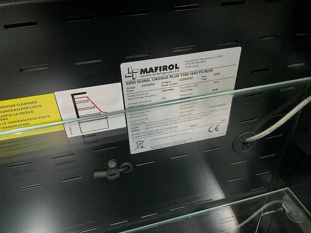 2022 mafirol semi mural cronus plus koelvitrine - afbeelding 10 van  10