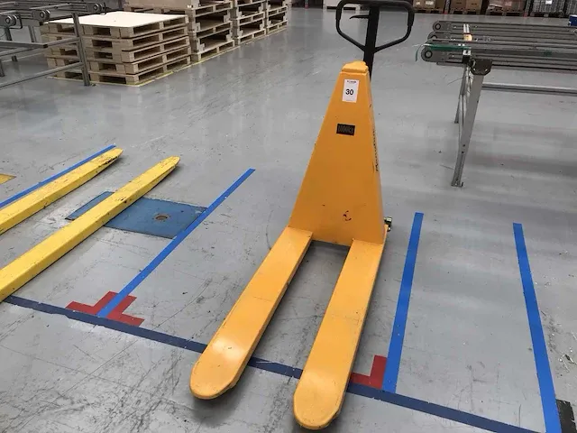 2022 manutan high lift hand hydraulische palletwagen - afbeelding 2 van  6