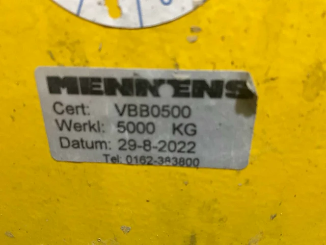 2022 mennekes hijsmotor (2x) - afbeelding 5 van  5