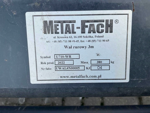 2022 metal fach u710/60 schijveneg - afbeelding 20 van  35