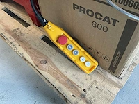 2022 msw procat 800 elektrische takel met loopkat - afbeelding 4 van  6