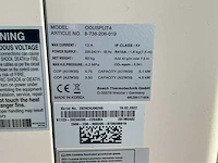2022 nefit / bosch odusplit4 warmtepomp - afbeelding 2 van  12