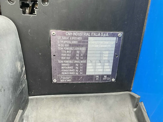 2022 new holland t3.80lp trekker/tractor - afbeelding 19 van  27
