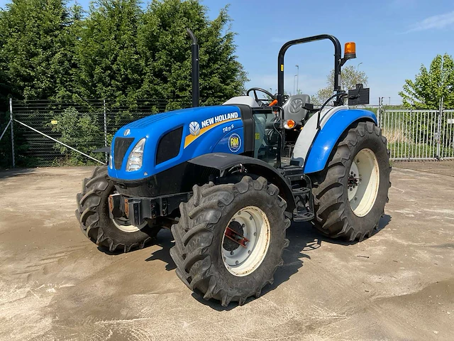 2022 new holland t4.75 s vierwielaangedreven landbouwtractor - afbeelding 1 van  37