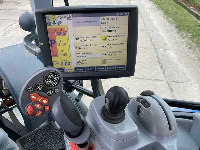 2022 new holland t6.180 autocommand vierwielaangedreven landbouwtractor - afbeelding 31 van  41